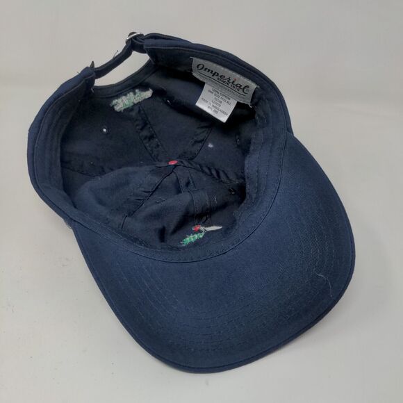 Imperial Men's Slideback Hat Blue OSFA Embroidered Baker Hill Golf Staff Logo - Picture 6 of 7